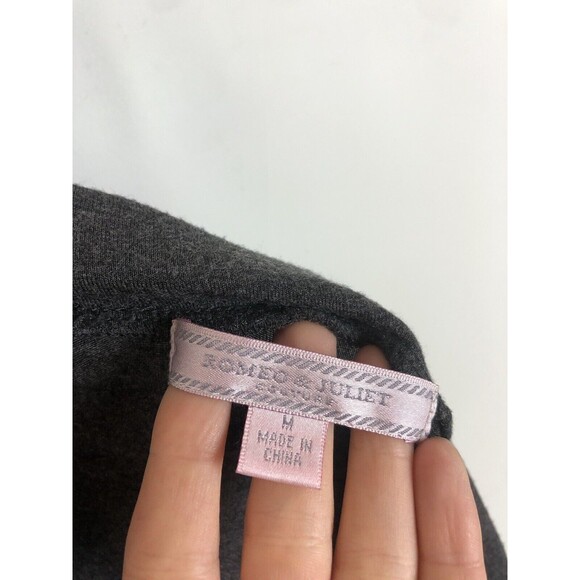 Romeo & Juliet Gray Long Maxi Skirt Side Slits Women's Size Medium - Picture 4 of 5